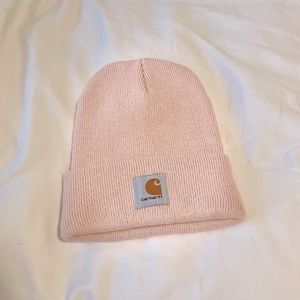 Carhartt light pink Beenie (hat)